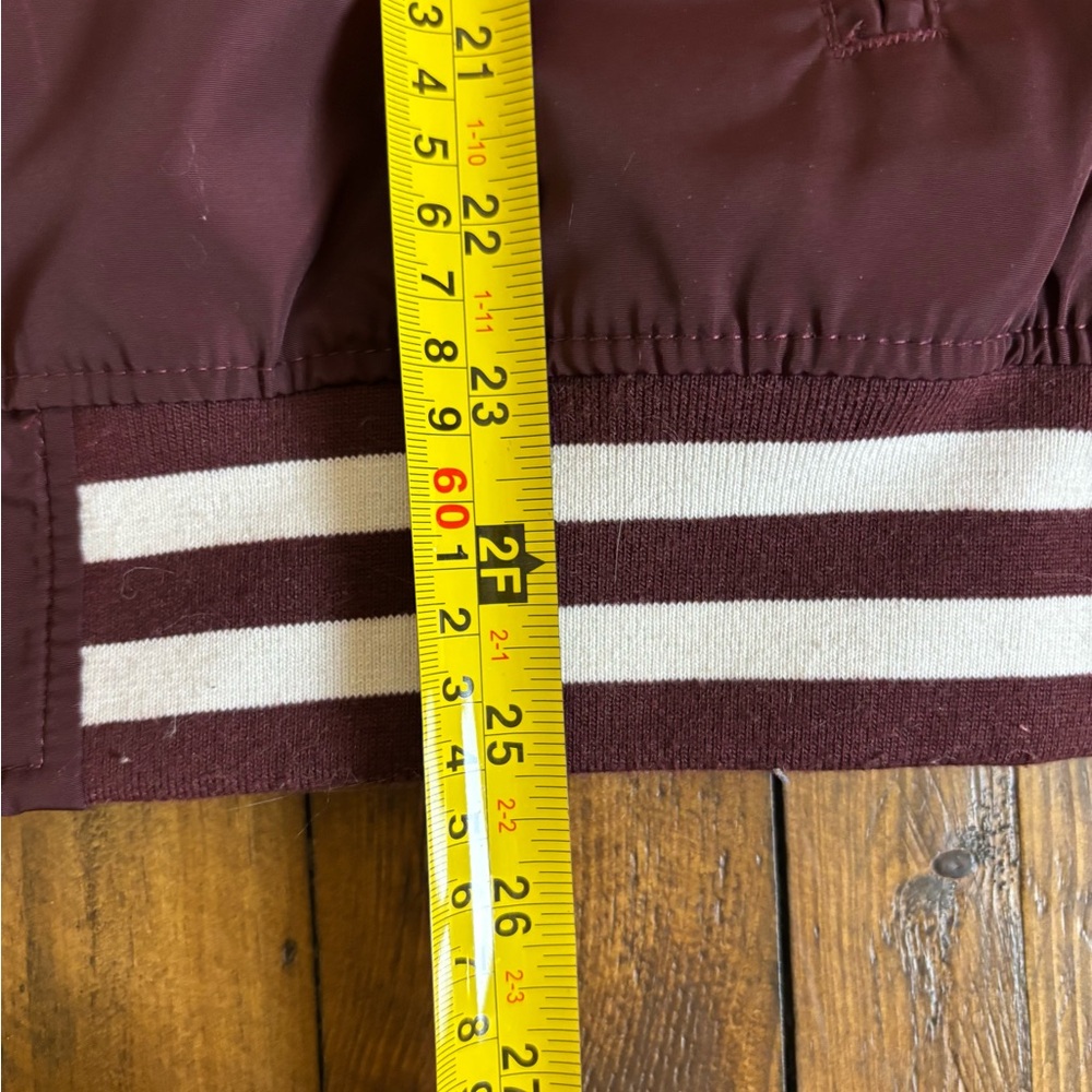 Goodfellow & Co Men's Burgundy Bomber Jacket - Picture 8 of 14